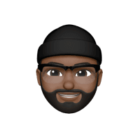 Memoji of a man with a beanie and fine glasses